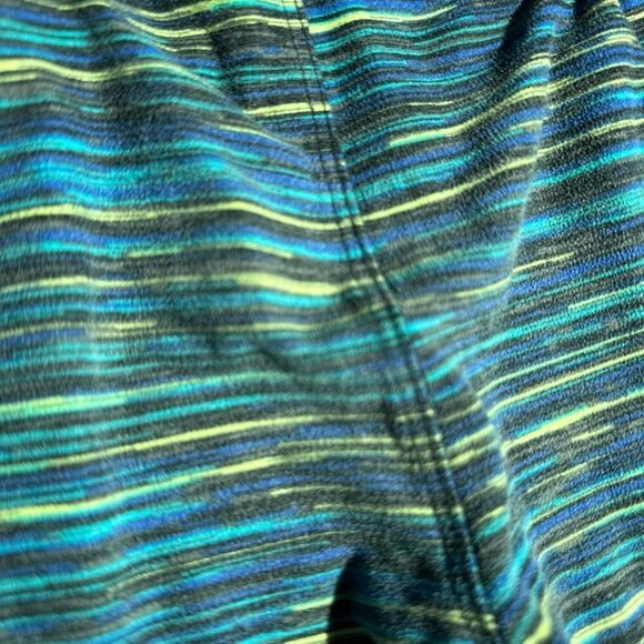 SweetLegs Girls Blue Striped Leggings Size 2-4 - Picture 5 of 5